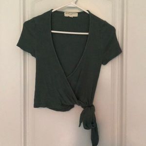 Urban Outfitters real side tie shirt